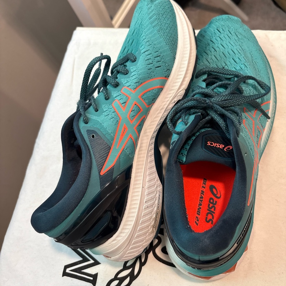 ASICS Gel-Kayano Women’s Running Shoes Teal Blue